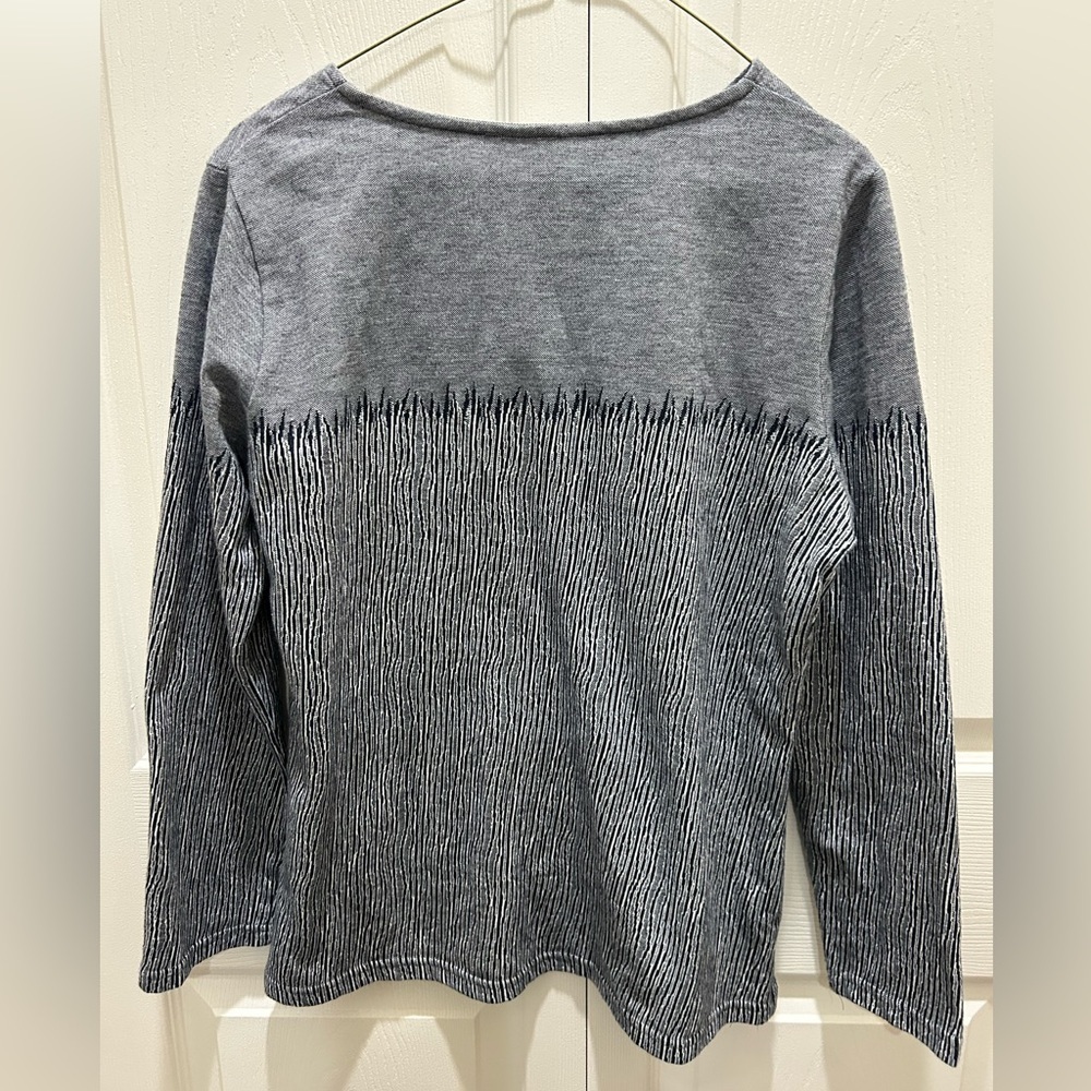 Parsley & Sage Charcoal Knit Top PL - Picture 4 of 4